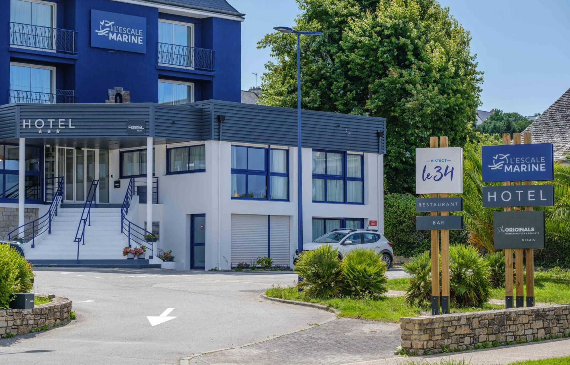 L'Escale Marine, The Originals Relais Hotel Crozon Exterior photo